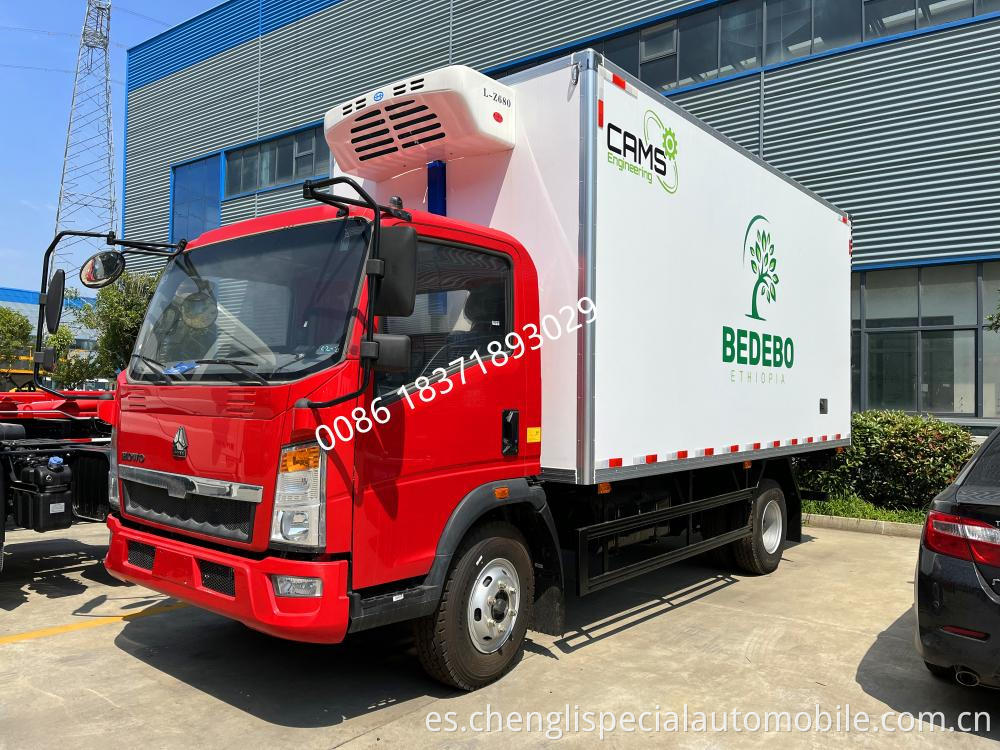 Howo 10 Tons Refrigerator Truck 1 Jpg